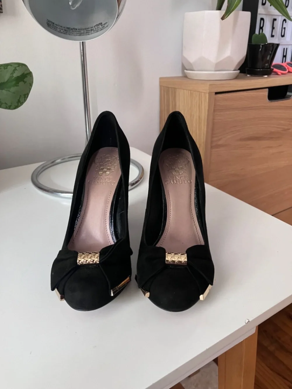 Vince Camuto Velvet Heels